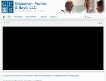 Tablet Screenshot of gfblawfirm.com